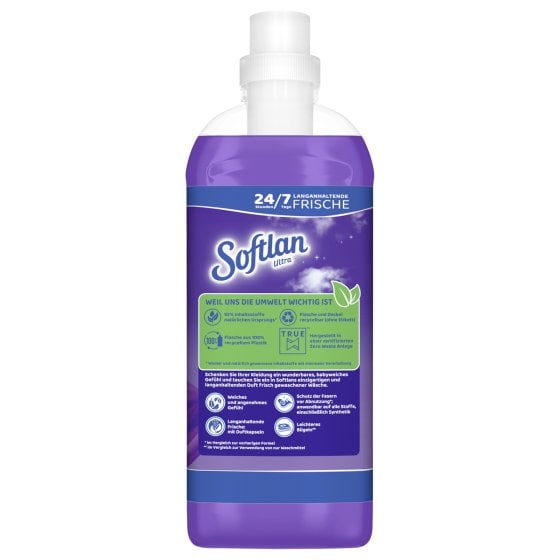Softlan Ultra Traumfrisch feiner Duft für 45 Waschladungen 1L 4er Pack 