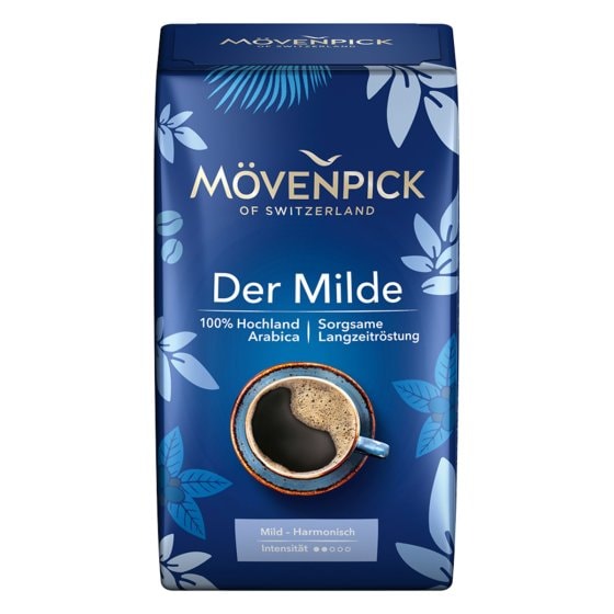 Mövenpick der Milde Harmonische Milde Kaffee Arabica gemahlen 500g 