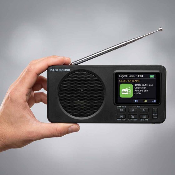 Modernes DAB+-Kompaktradio 