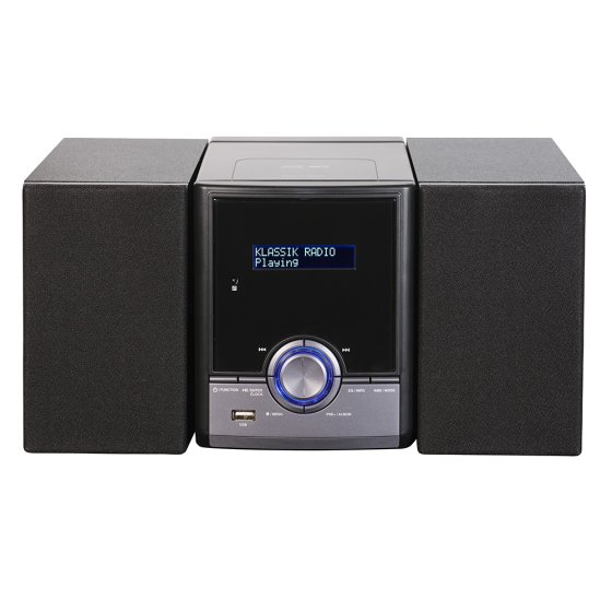 DAB+-Musiksystem mit CD-Spieler 