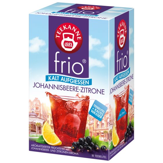 Teekanne frio Johannisb. Zitrone 