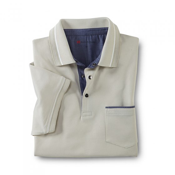 Poloshirt mit Kontrasten 
