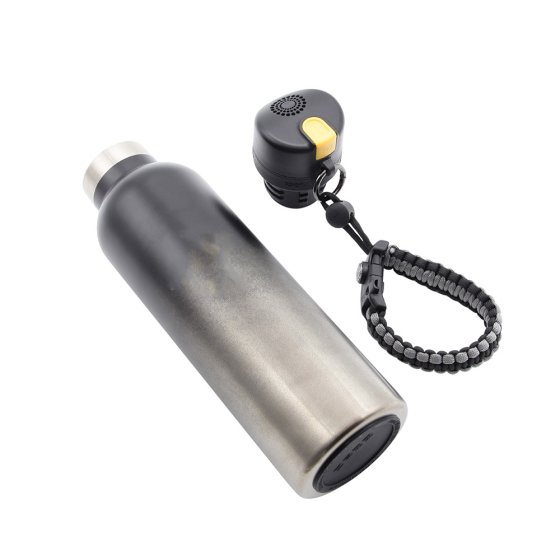 Trinkflasche mit Alarmfunktion 