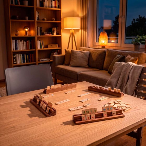 Zahlenlegespiel nach Rummy-Art 