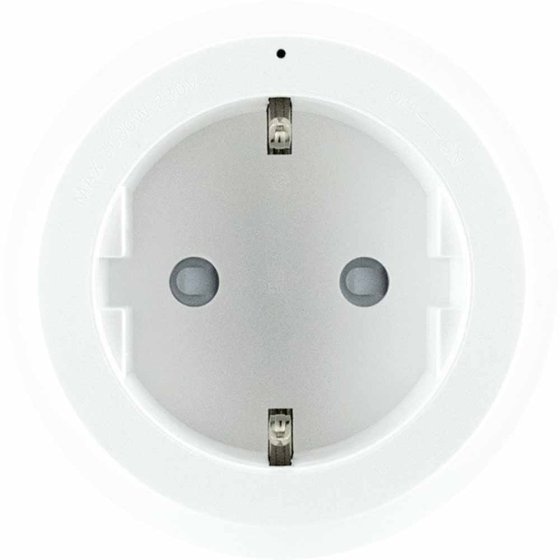 Steckdosenadapter für Stromschienensystem, weiß Weiß
