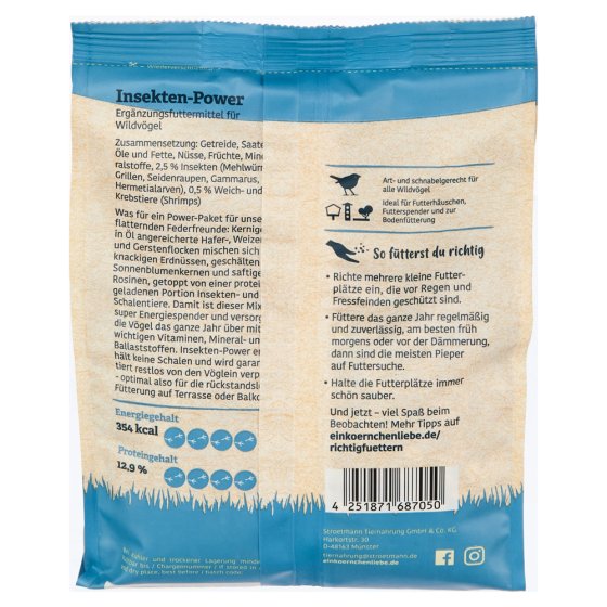 Vogelfutter Insekten-Power 750g 