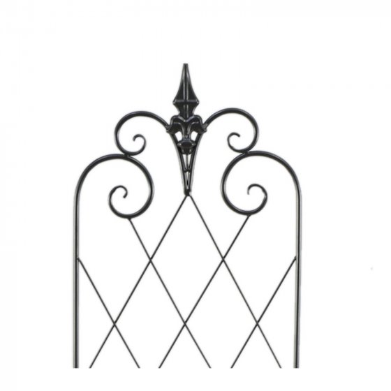 Dekorative Rankhilfe aus Metall 