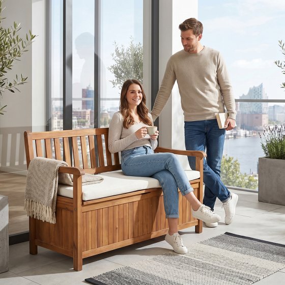 Sitzbank mit Stauraum 