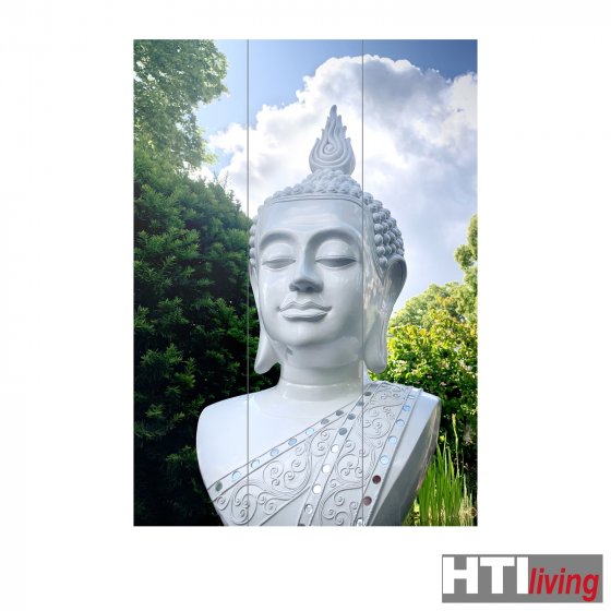 Paravent Buddha Büste