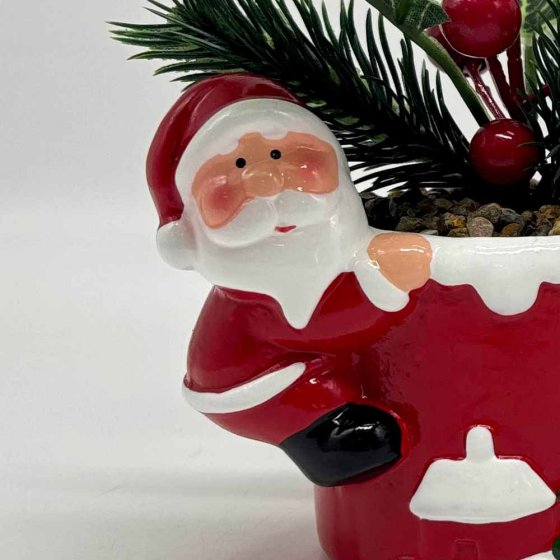 Weihnachtsgesteck "Santa" 