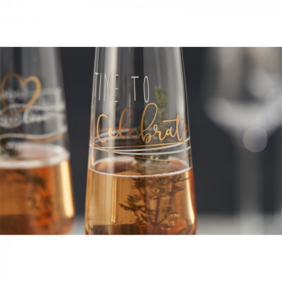 Sektgläser 2er Set 280ml Celebrate 