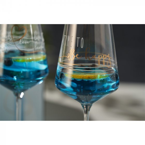 Rotweinglas 2 er Set 560 ml Happy 