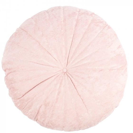 Dekokissen 4 Stück Ø 38 cm Creme/Rosa