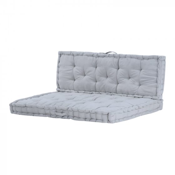 Sitzkissen Set Grau Palettenkissen