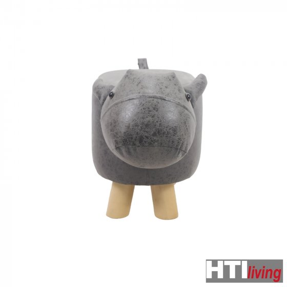 Hocker für Kinder Tiermotiv Nilpferd