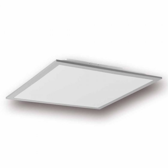Flache quadratische Deckenlampe 