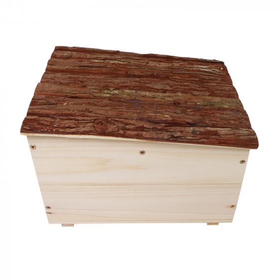 Winterquartier für Igel Holz