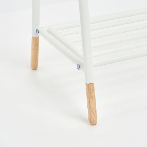 Handtuchhalter Weiß Scandi-Design 