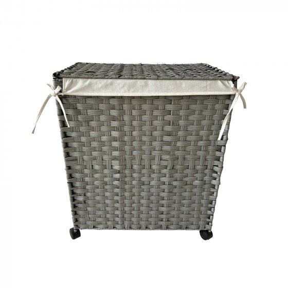 Wäschesammler 108 Liter Briena Grau 