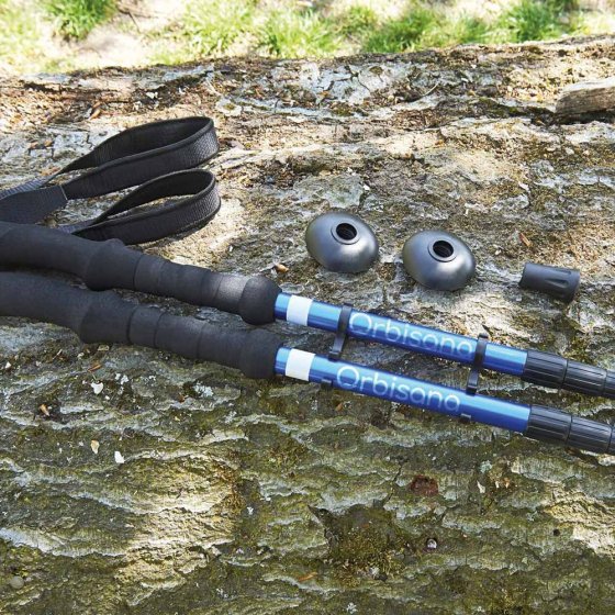 Trekkingstöcke mit Reflektorstreifen 