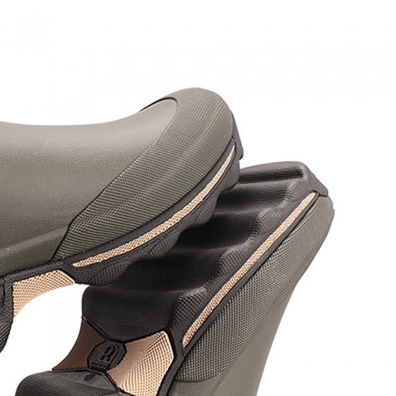 Schmutzabweisender Gartenschuh 40 | Khaki