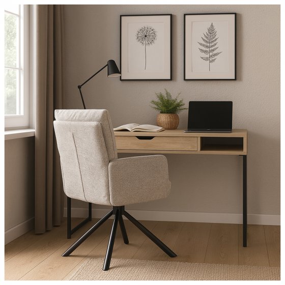 Drehstuhl Kyra Beige 