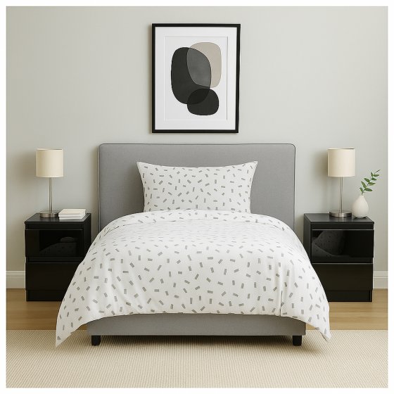 Nachtschrank Kenji Hochglanz 