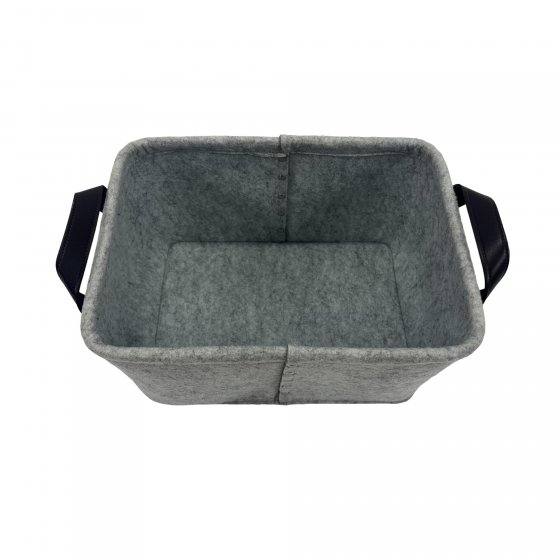 Aufbewahrungskorb aus robustem Filz Vielseitig einsetzbar 