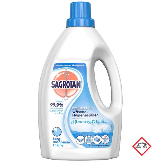 Sagrotan Wäsche Hygienespüler für saubere und frische Wäsche 1500ml 