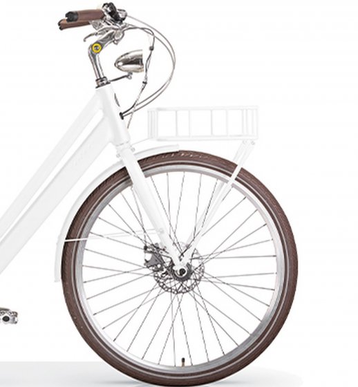 Elektro-Citybike LA RUE 2.0, matt chalk 