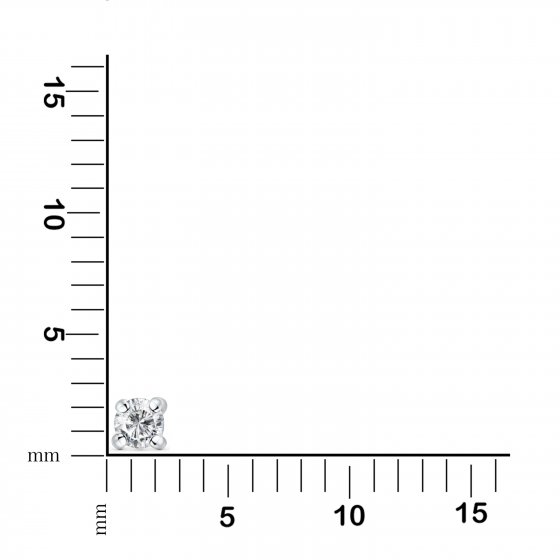 Ohrstecker 585/- Gelbgold Brillant 