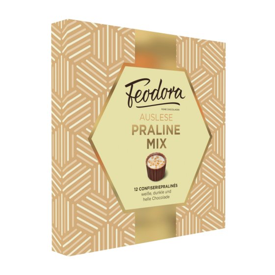 Feodora Auslese Pralinen Mix Pralinenmischung 12 Stück Packung 125g 