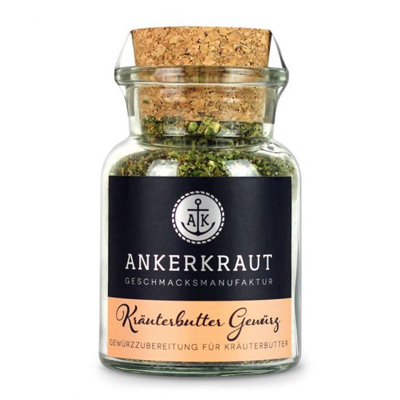 Ankerkraut Kräuterbutter Gewürz Gewürzmischung im Korkenglas 65g 