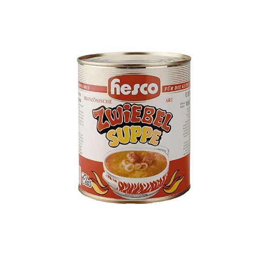 Hessler Hesco First Class leckere Französische Zwiebelsuppe 850ml 