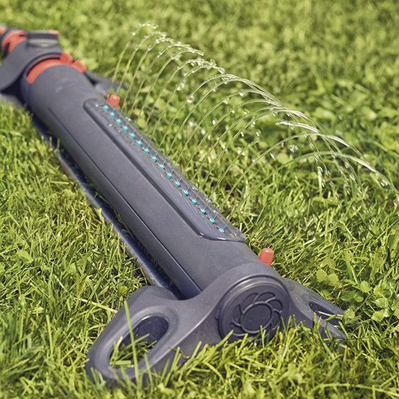 Gardena Viereckregner AquaZoom S präzise Bewässerung für Rasenflächen 