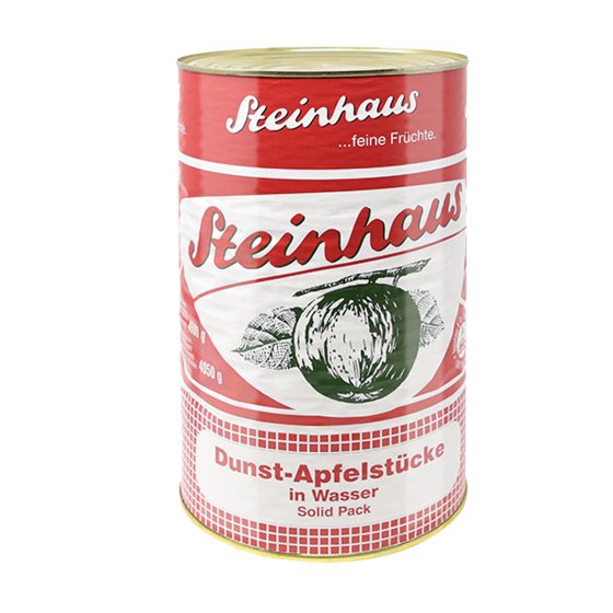 Steinhaus Dunst Apfelstücke feine Früchte in Wasser eingelegt 4650ml 
