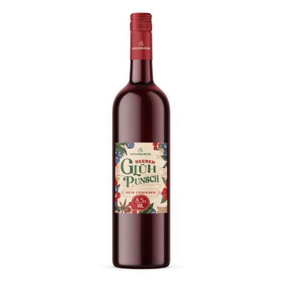 Katlenburger Glühpunsch Fruchtweinpunsch winterlich Flasche 750ml 