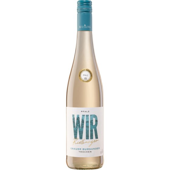 Rietburger Grauer Burgunder halbtrocken fruchtiger Geschmack 750ml 