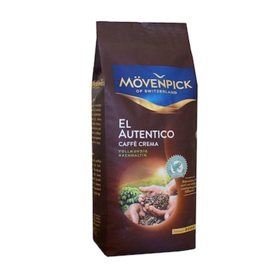 Mövenpick El Autentico Kaffee Crema ganze Bohnen kräftige Würze 1000g 