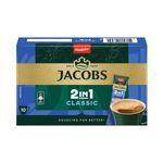 Jacobs Kaffee Instantgetränk 2 in 1 Classic 10x12,4g Packung 124g 