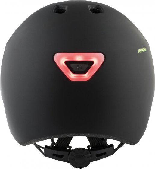 City-Helm Brooklyn schwarz/neongelb matt 