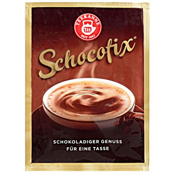 Teekanne Schokofix Tassenportion kakaohaltiges Getränkepulver 25g 