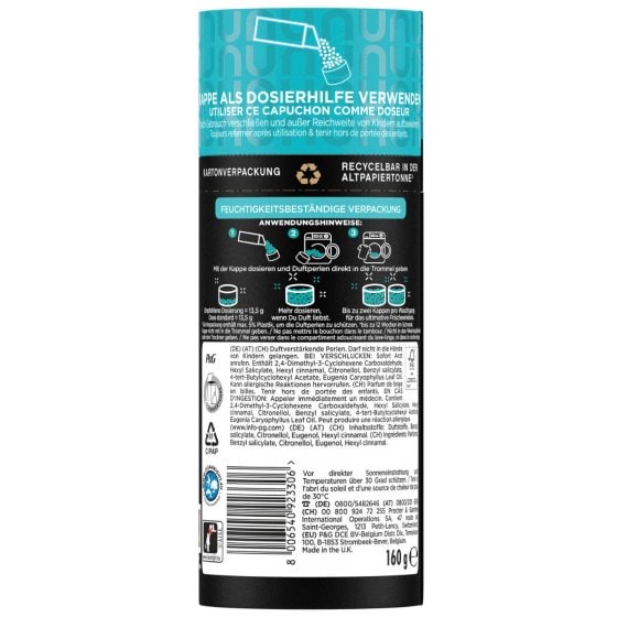 Lenor Unstoppables Wäscheparfüm Fresh für alle Textilien 160g 3er Pack 