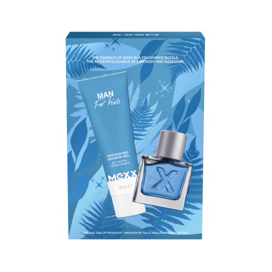Mexx Geschenkpackung Man EDT 30ml Showergel 50 ml Maskulin Packung 