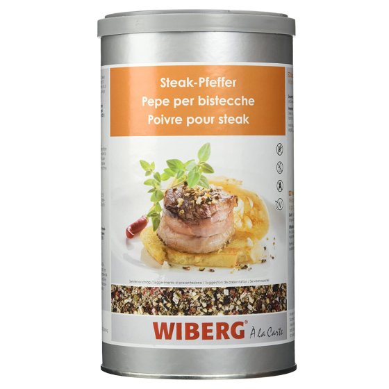 Wiberg a la Carte Steak Pfeffer grob kräftige Würzmischung 650g 