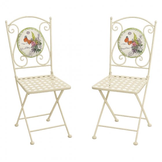 Tisch und 2 Stühle Celia Schmetterling 