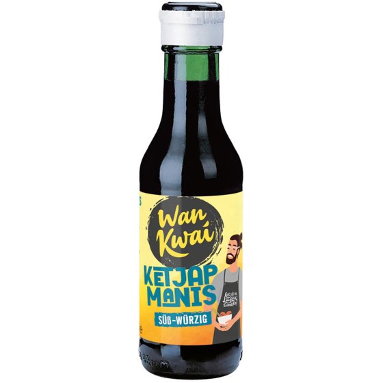 Wan Kwai Ketjap Manis milde dickflüssige süß würzige Sauce 500ml 