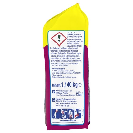 Spee Megaperls Color Waschmittel Parfümtechnologie 19 WL 4in1 1140g 