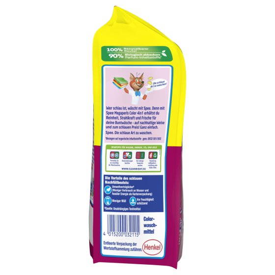 Spee Megaperls Color Parfümtechnologie 19 WL 4in1 1140g 5er Pack 