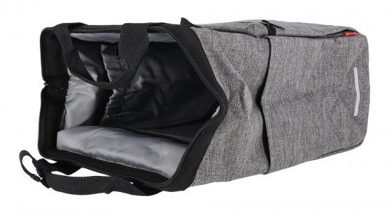Gepäckträgertasche ROOMY GT, twist silver 
